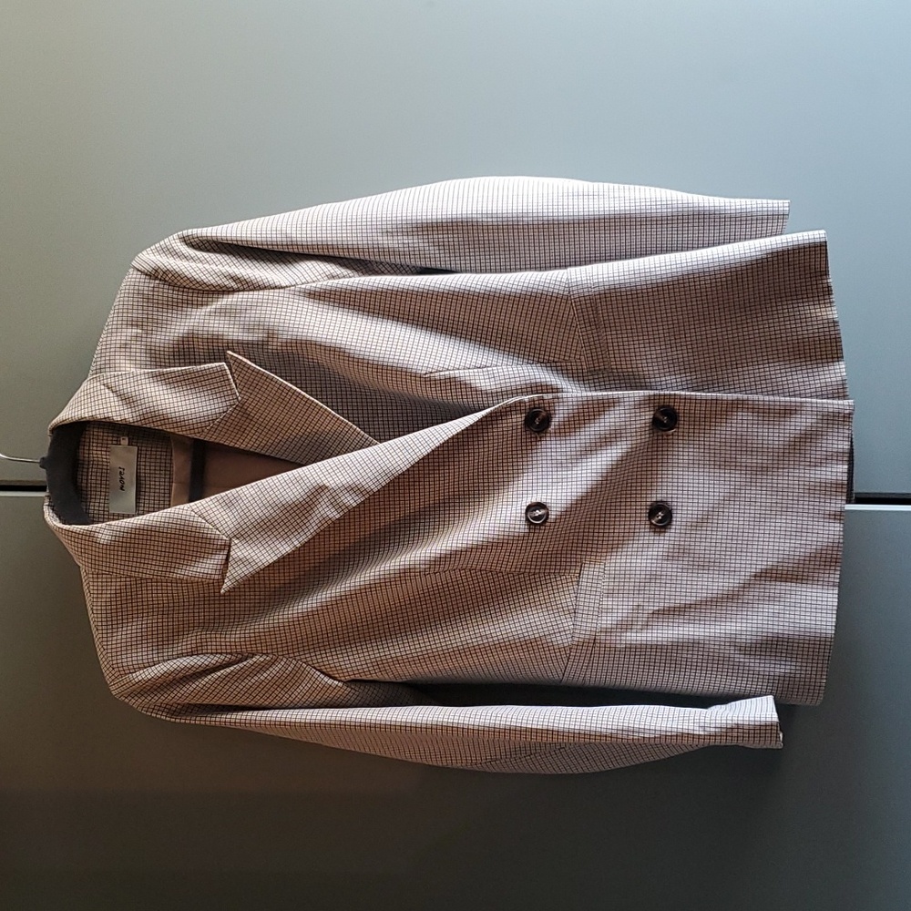 Houndstooth Double Breasted Blazer - image 1